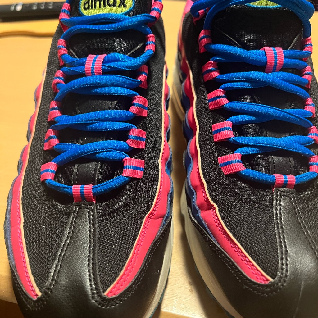 Nike Kids Black And Pink Air Max Sneakers Preowned